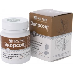 Экорсол  - против описторхоза, желчегонное