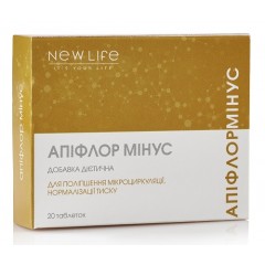 Апифлор Минус (продукты пчеловодства для понижения давления) 