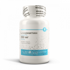 L-Карнитин 250 мг для выработки энергии в организме