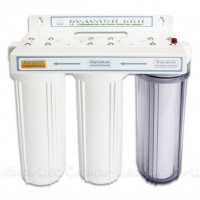 3-х ступенчатый фильтр для доочистки питьевой воды «Водолей-БКП» 