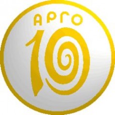 Значок 10 лет АРГО (код  9141)