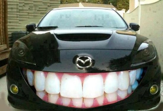 Чистим зубы автомобилю